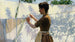 Skygger - Charles Courtney Curran — visning af kunstværket