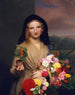 La fille aux fleurs - Charles Cromwell Ingham — visning af kunstværket