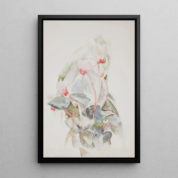Reproduktion af maleriet Cyclamen - Charles Demuth
