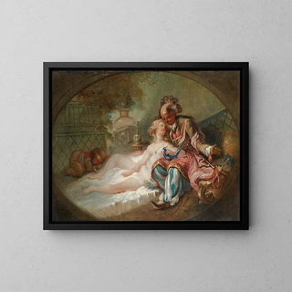 Charles Dominique Joseph Eisen - The Turkish In Love.webp