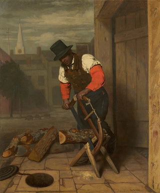 Le snedker - Charles E. Weir — visning af kunstværket