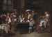 Joueurs de trictrac - Charles Emmanuel Biset — visning af kunstværket