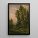 Reproduktion af maleriet Landskab Stadion for skabelse Studie - Charles François Daubigny