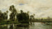 Le Bord de l'étang - Charles François Daubigny — visning af kunstværket