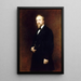 Portrait af Henri d'Orléans, hertug af Aumale - Charles François Jalabert — indrammet kunstværk på væggen