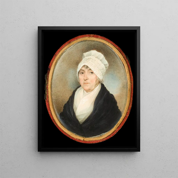 Mme Samuel Prioleau Catherine Cordes - Charles Fraser — indrammet kunstværk på væggen