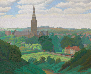 Salisbury - Charles Ginner — visning af kunstværket