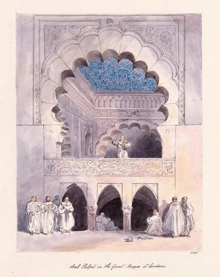 Charles Hamilton Smith - Arab Pulpit in the Great Mosque at Cordova.webp