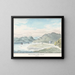Observatoire de Salmon Cove, Inlet, Nouvelle-Cornouailles - Charles Hamilton Smith — indrammet kunstværk på væggen