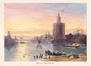 Charles Hamilton Smith - The Torre d Oro at Seville.webp
