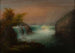 Vue de Goat Island et des chutes du Niagara - Charles Hubbard — visning af kunstværket