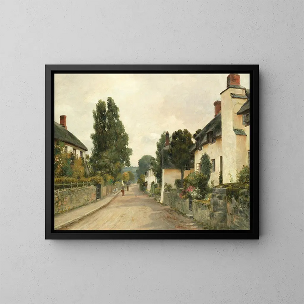 Williton, Somerset - Charles James Fox — indrammet kunstværk på væggen