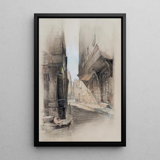 Charles Jouas - La Rue Grenier sur leau.webp