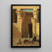 Reproduktion af maleriet af egyptisk gade scene - Charles Landelle