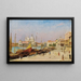 Vue de Venise - Charles Landelle — indrammet kunstværk på væggen
