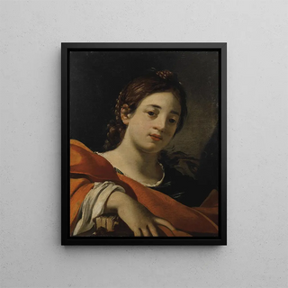 Tte de Sainte - Charles Mellin — indrammet kunstværk på væggen