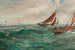 Sur la piste des chalutiers - Charles Napier Hemy — visning af kunstværket