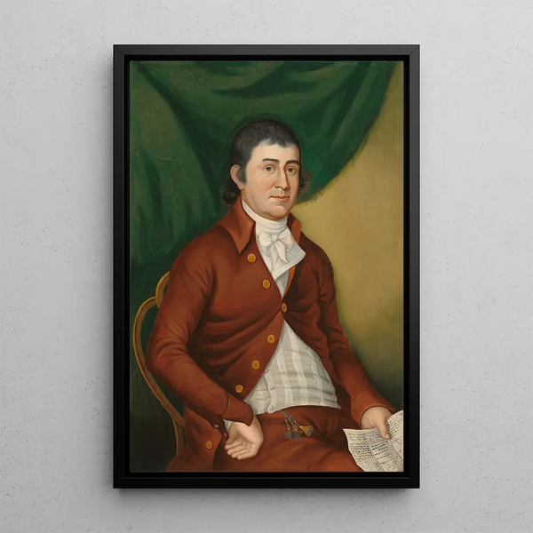 Reproduktion af maleriet Thomas Corcoran - Charles Peale Polk