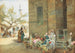 Scène de marché au Caire - Charles Robertson — visning af kunstværket