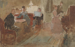 Charles Samuel Keene - Evening Entertainments.webp