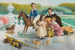 Den unge kejser Franz Joseph og hans brødre og søstre - Charles Scolik — visning af kunstværket