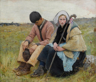 Auvers-sur-Oise - Charles Sprague Pearce — visning af kunstværket