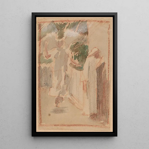 Charles Sprague Pearce - Study for a Panel III.webp