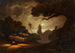 Moské under måneskin - Charles Théodore Frère — visning af kunstværket