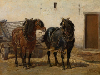 Charles Tschaggeny - A Team of Horses.webp