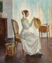 Morgenlysets sol - Charles Webster Hawthorne — visning af kunstværket