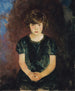 Portrait af en lille pige - Charles Webster Hawthorne — visning af kunstværket