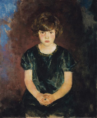 Charles Webster Hawthorne - Portrait of a Little Girl.webp