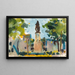 Statue de Murillo Sevilla - Charles Webster Hawthorne — indrammet kunstværk på væggen