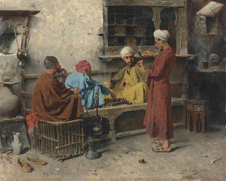 Le jeu - Charles Wilda — visning af kunstværket
