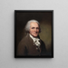 Charles Willson Peale Selvportræt - Charles Willson Peale — indrammet kunstværk på væggen