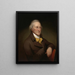 Georges Clymer - Charles Willson Peale — indrammet kunstværk på væggen