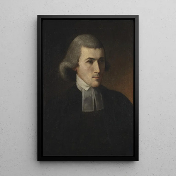 Révérend Samuel Eakin - Charles Willson Peale — indrammet kunstværk på væggen