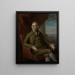 Thomas Willing - Charles Willson Peale — indrammet kunstværk på væggen