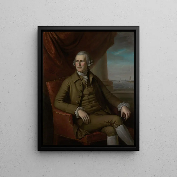 Thomas Willing - Charles Willson Peale — indrammet kunstværk på væggen