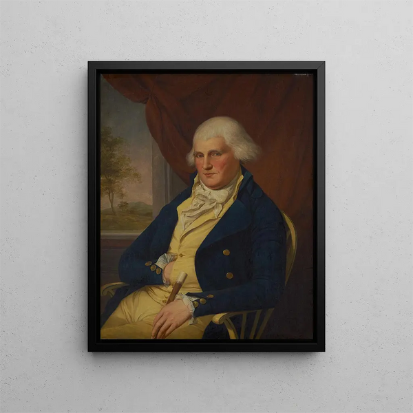 William Whetcroft - Charles Willson Peale — indrammet kunstværk på væggen