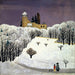 Château de Birseck sous la neige - Fritz Baumann — visning af kunstværket
