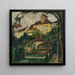 Château de Seefeld IV - Leo Putz — indrammet kunstværk på væggen