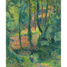 Reproduktion af maleriet af Chemin Creux dans une Pente Boisée - Paul Gauguin