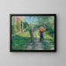 Reproduktion af maleriet Chemin Montant - Gustave Caillebotte