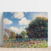 Reproduktion af maleriet Alfred Sisley: Kunsttryk af Maleri "Chemin à l’entrée d’un bois"