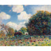 Reproduktion af maleriet Alfred Sisley: Kunsttryk af Maleri "Chemin à l’entrée d’un bois"