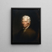 Daniel Boone - Chester Harding — indrammet kunstværk på væggen
