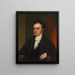 Daniel Webster - Chester Harding — indrammet kunstværk på væggen