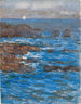 Klipper og havet ved Appledore - Childe Hassam — visning af kunstværket
