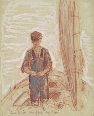 Île des pêcheurs de Shoals - Childe Hassam — visning af kunstværket